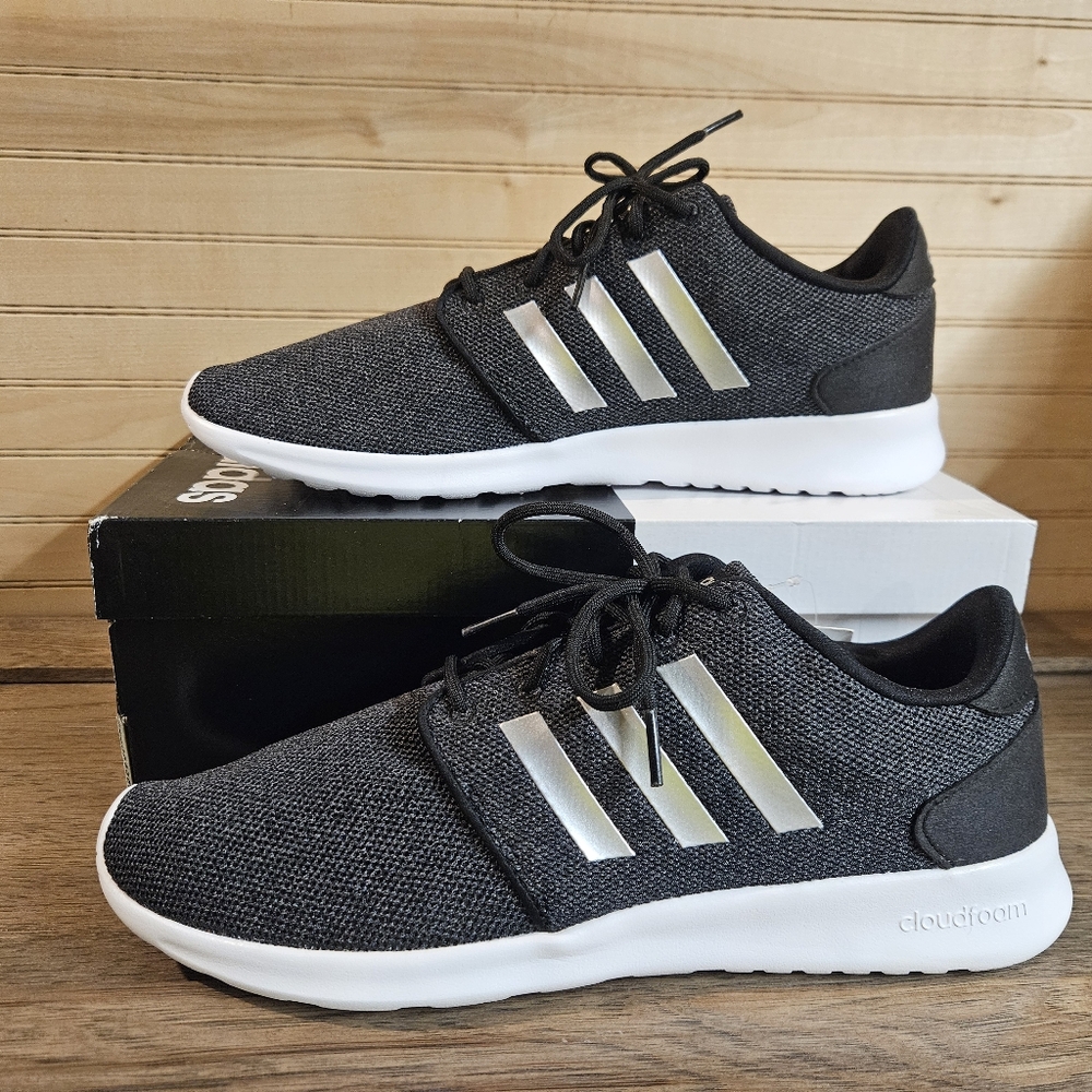 NEW Adidas Women's size 12 Cloudfoam QT Racer shoes